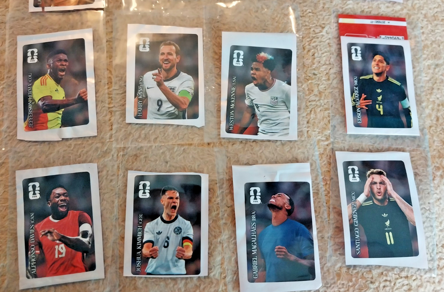 World Cup 2026 Sticker Coca Cola Extra Sticker ($6.99 per sticker)