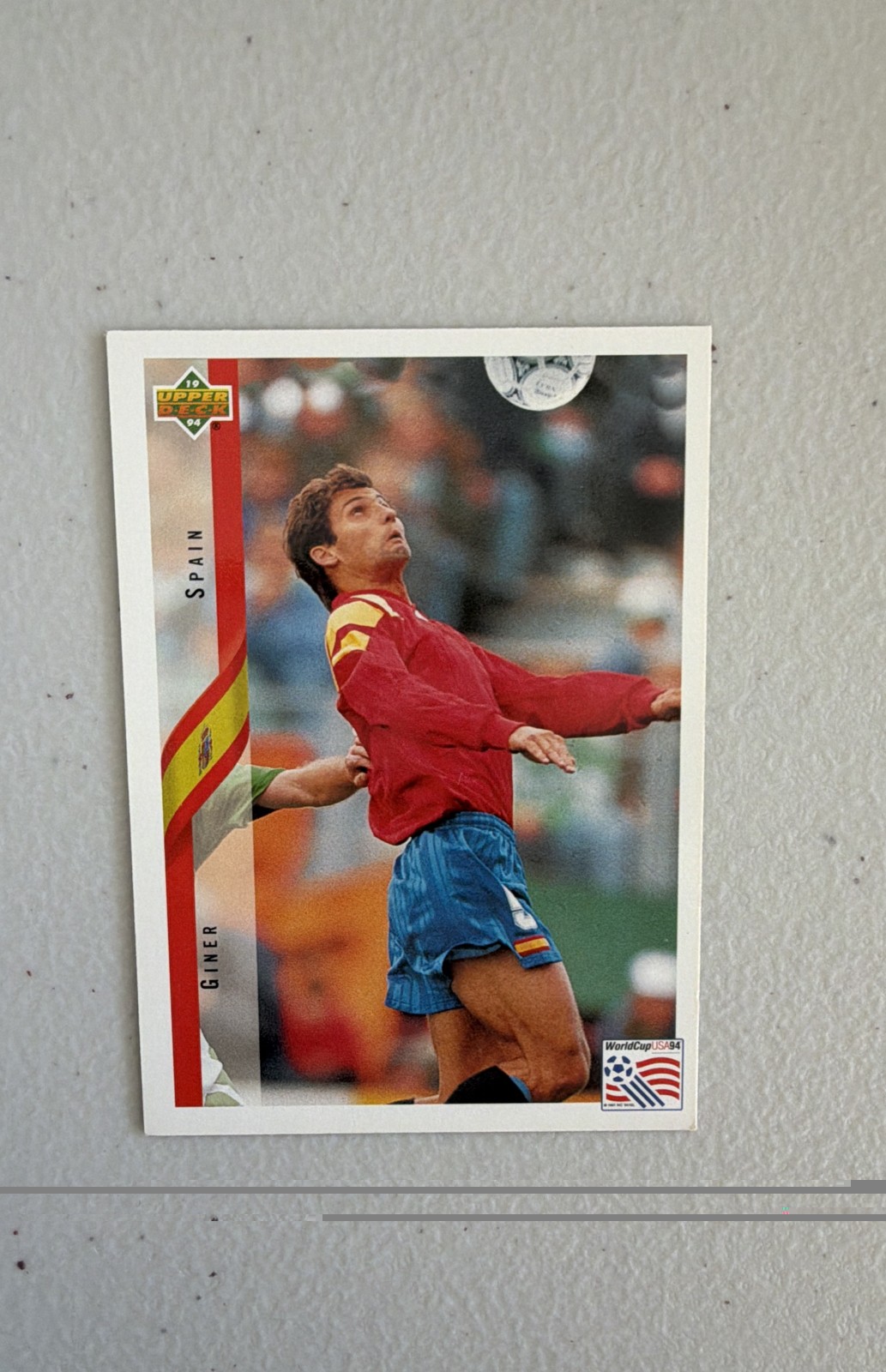 1994 Upper Deck World Cup English/Spanish – Fernando Giner #194