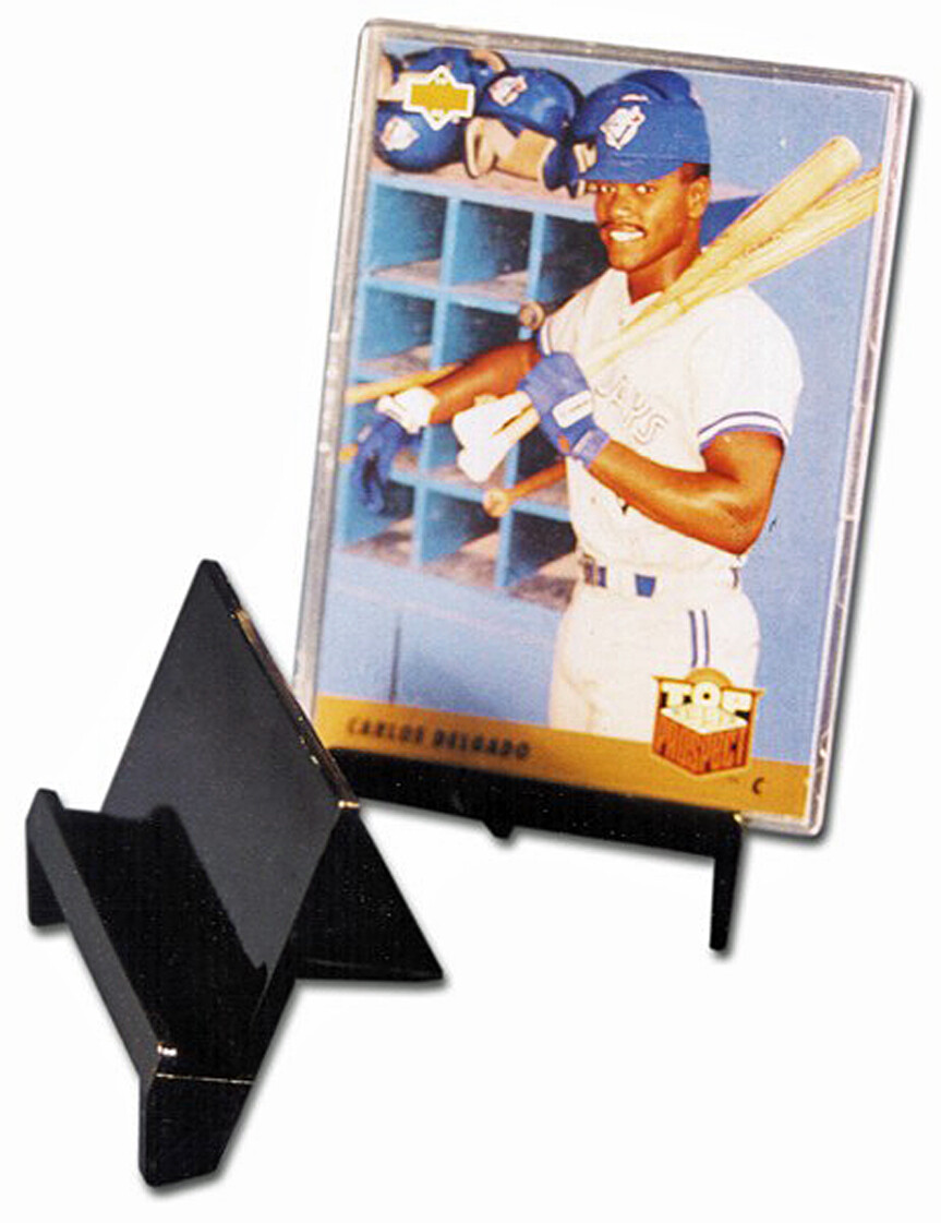 1 Pro Mold Black Display Stand New Trading Card Business Sport Magnetic