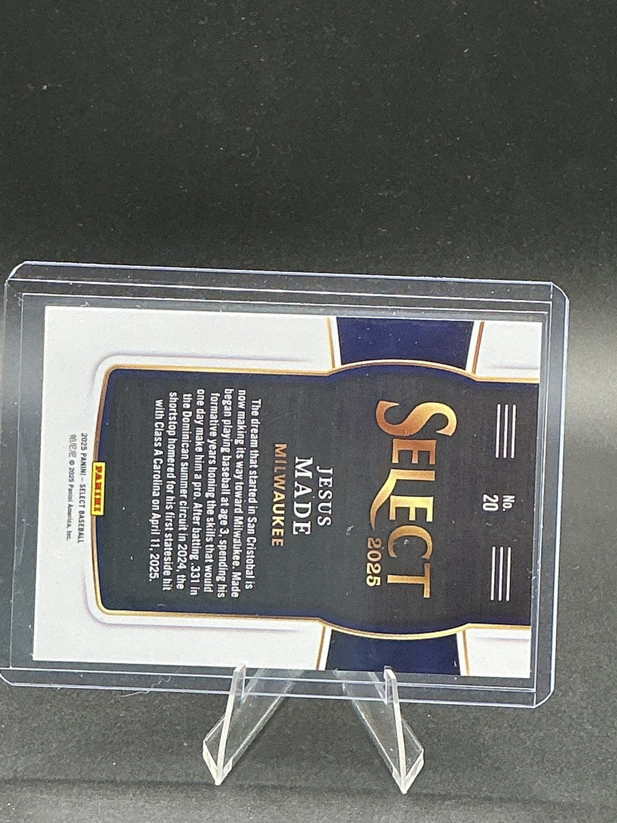 2025 Panini Select #20 Jesus Made Global Icons
