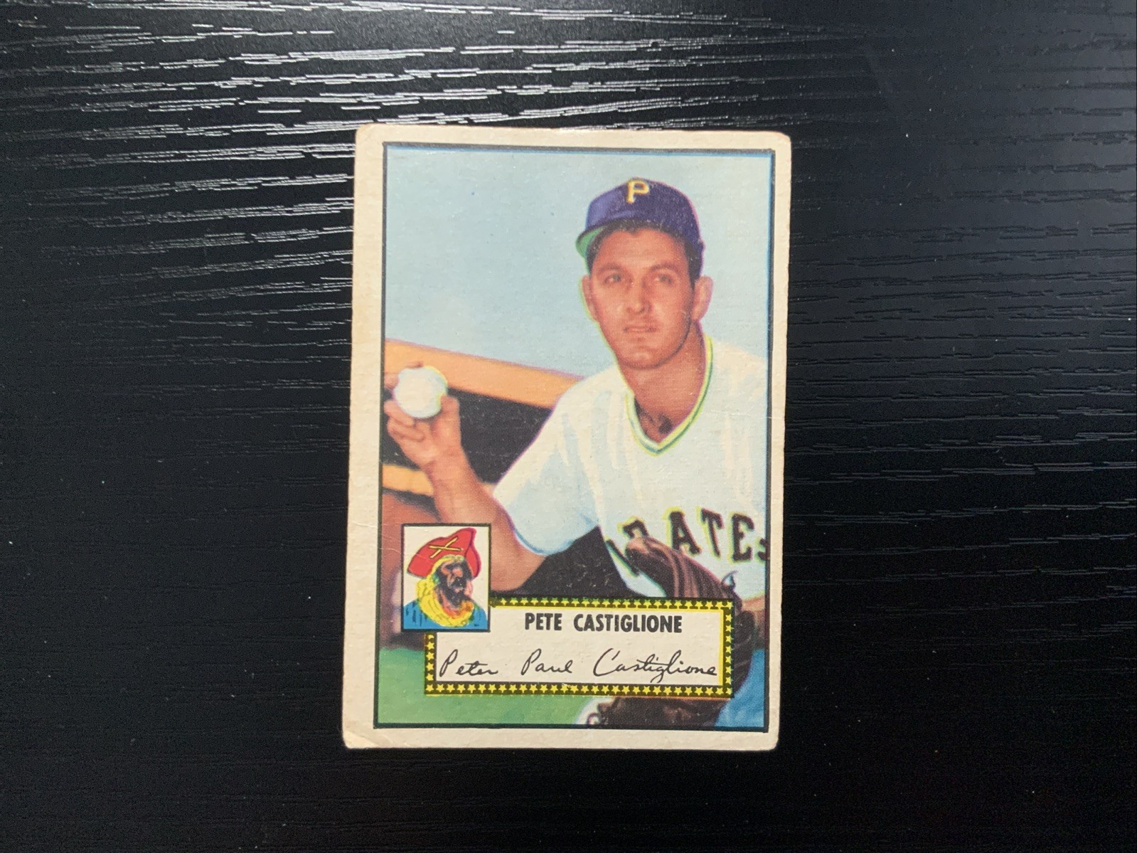 1952 Topps – Semi-High # Pete Castiglione #260 VGX. 359