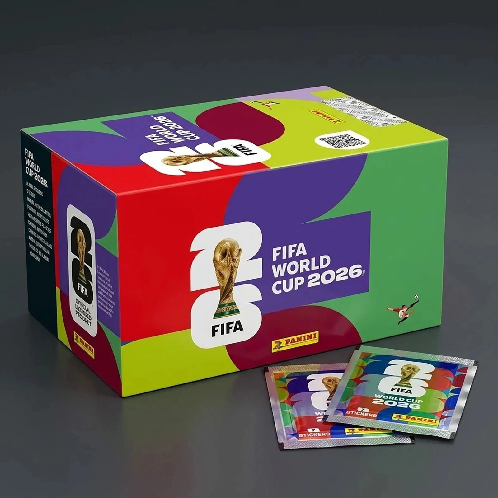 PRESALE FIFA World Cup 2026 Sticker Booster Box (100 Packs)