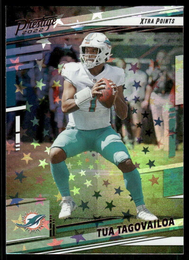 2022 Panini Prestige #180 Tua Tagovailoa Xtra Points Astral