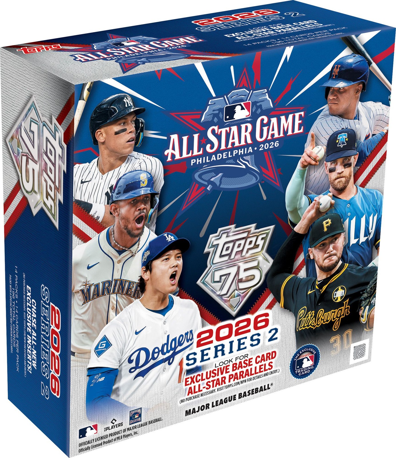 2026 TOPPS SERIES 2 BASEBALL ALL-STAR GAME MEGA BOX MLB New Sealed Presale QTY