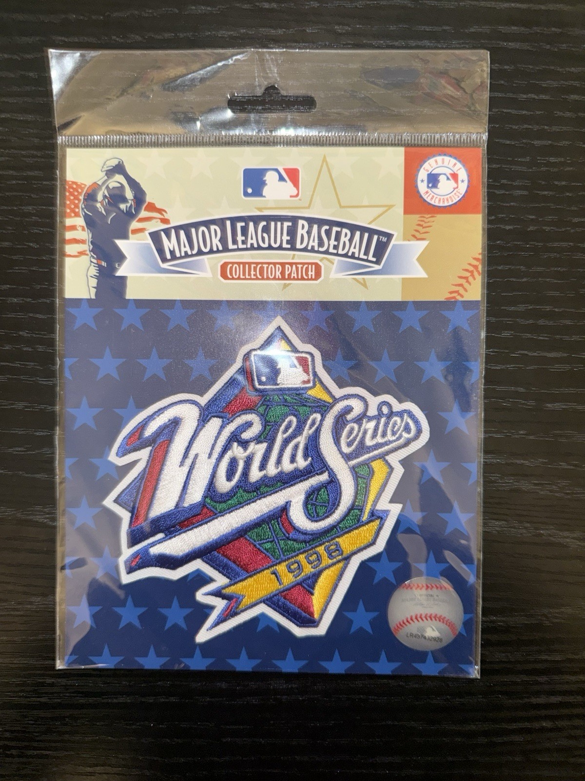 The Emblem Source 1998 World Series MLB Collector Patch Official Unopened