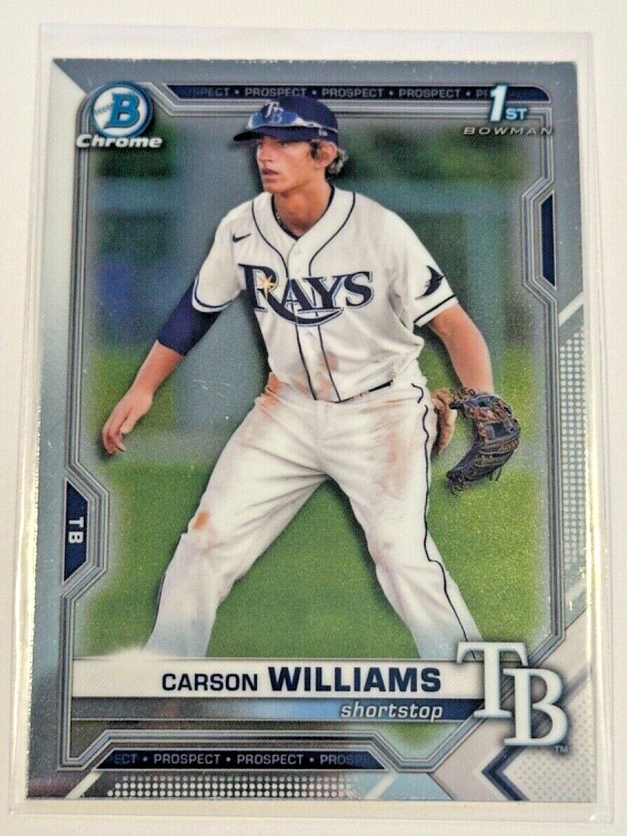 2021 Bowman Draft CHROME BDC-1 to BDC-200 with 1st Prospect , SN#, Refractors