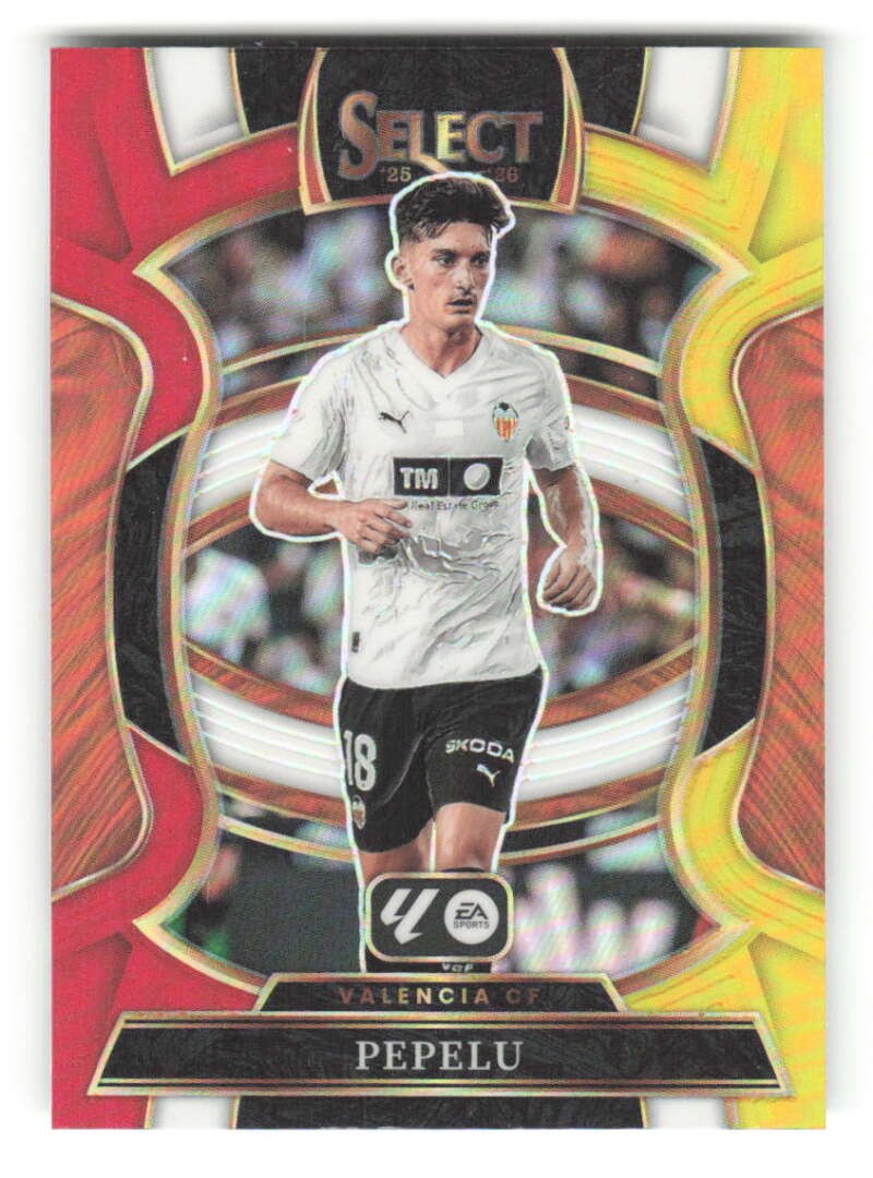 2025-26 Panini Select La Liga Multi-Color #60 Pepelu Valencia CF