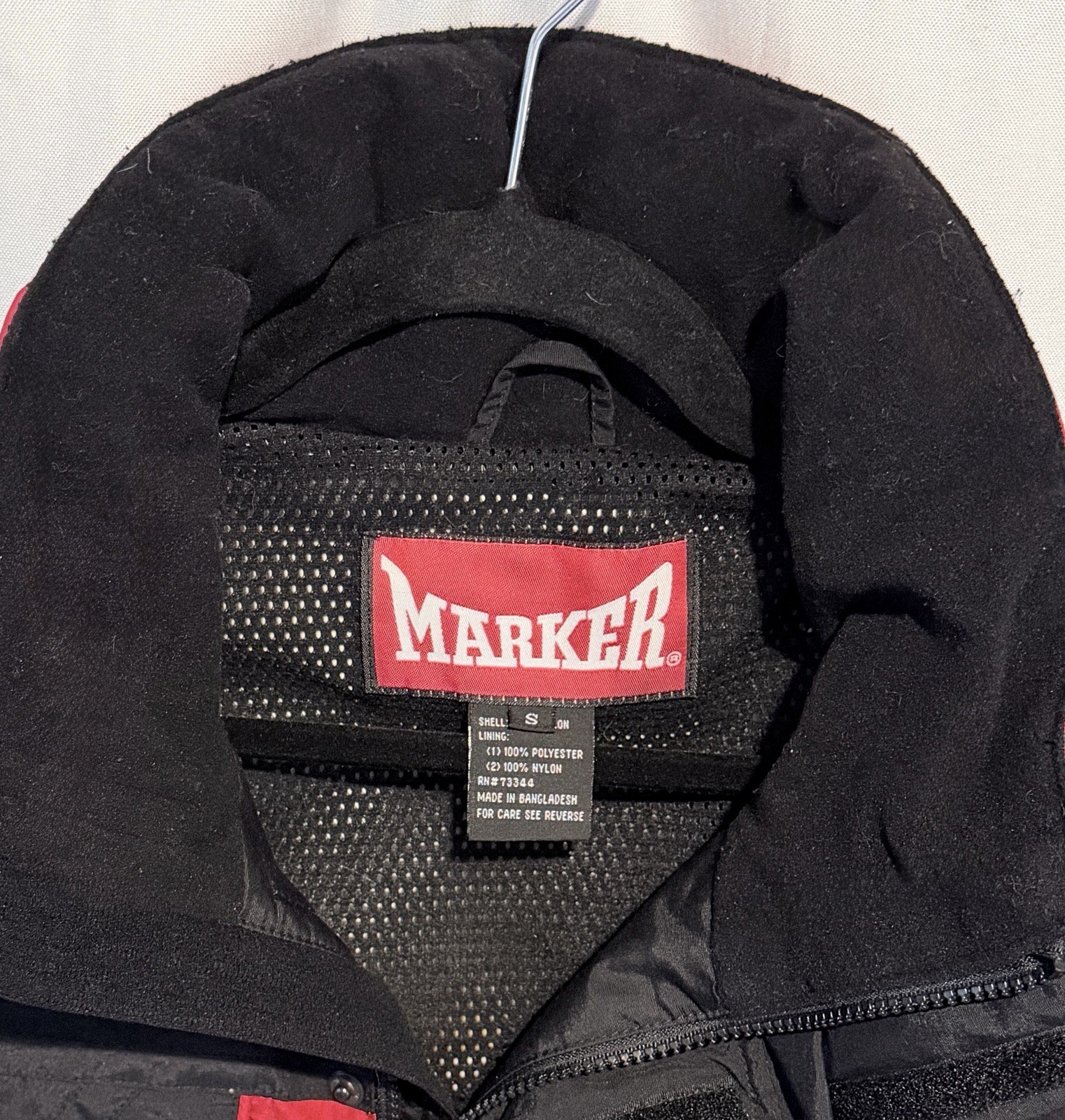 Y2K MARKER 2002 Winter Olympics Jacket Salt Lake City Snow Ski Black VTG Mens S