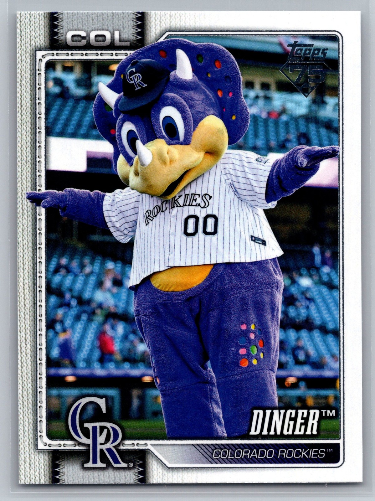 2026 Topps #M-4 Dinger Mascots