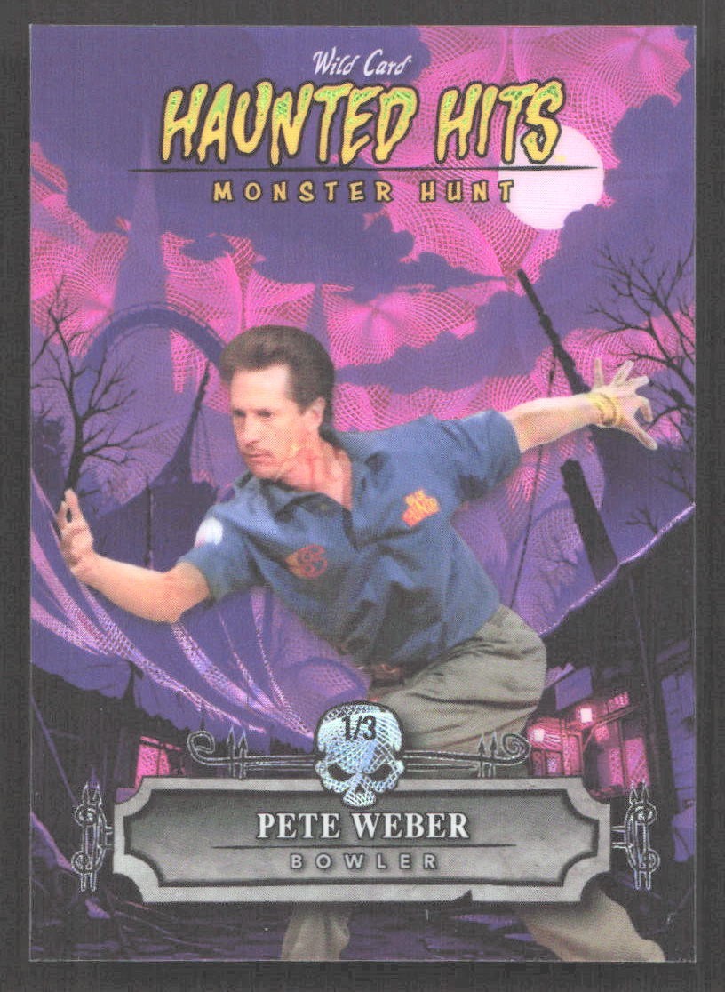 CZD807 – 2025 Wild Card – Haunted Hits – Pete Weber – Purple 1/3 – Monster Hunt