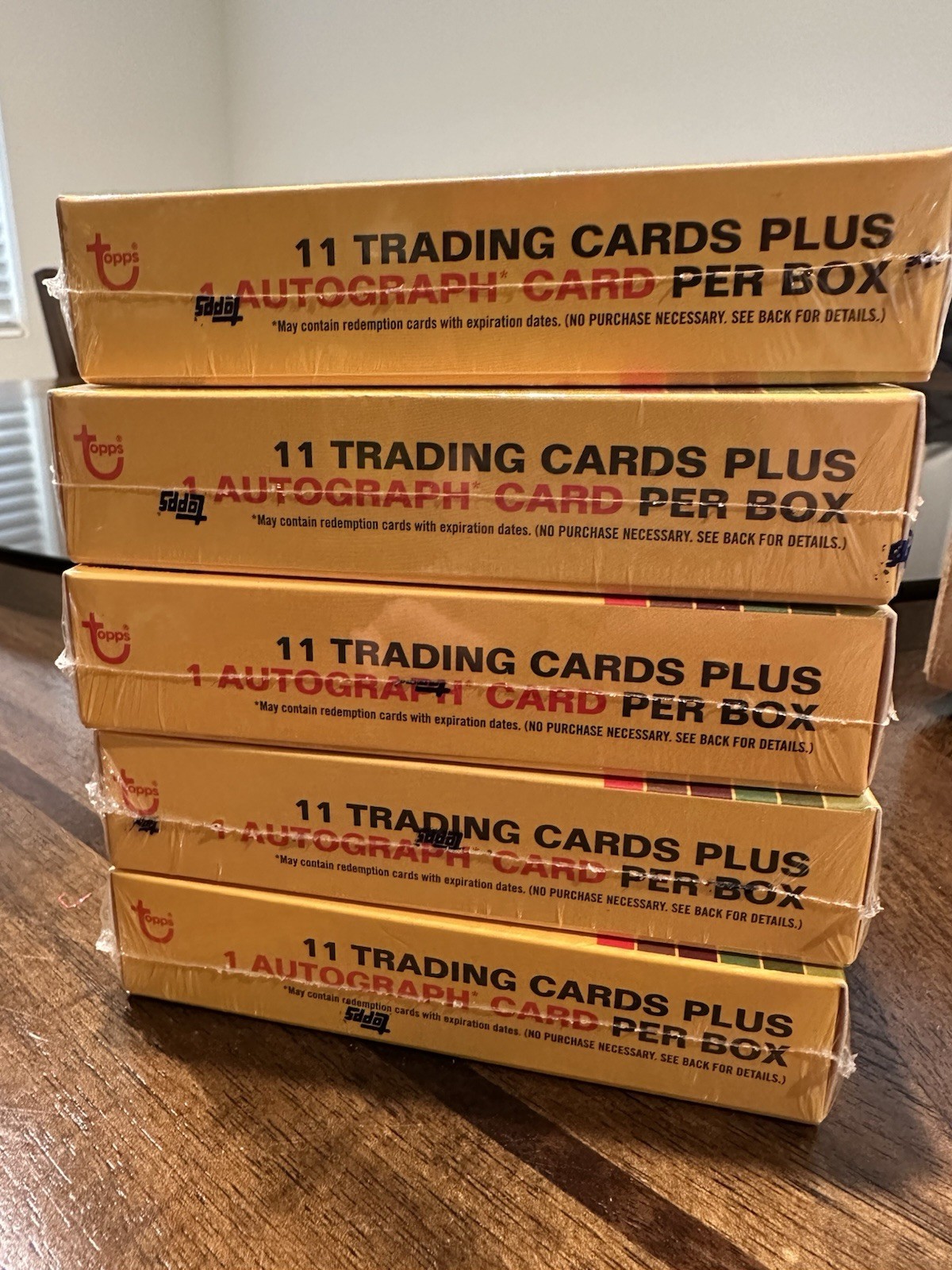 2021 Topps Archives Snapshots Baseball 5 Box Lot /Factory Sealed / Free Shipping