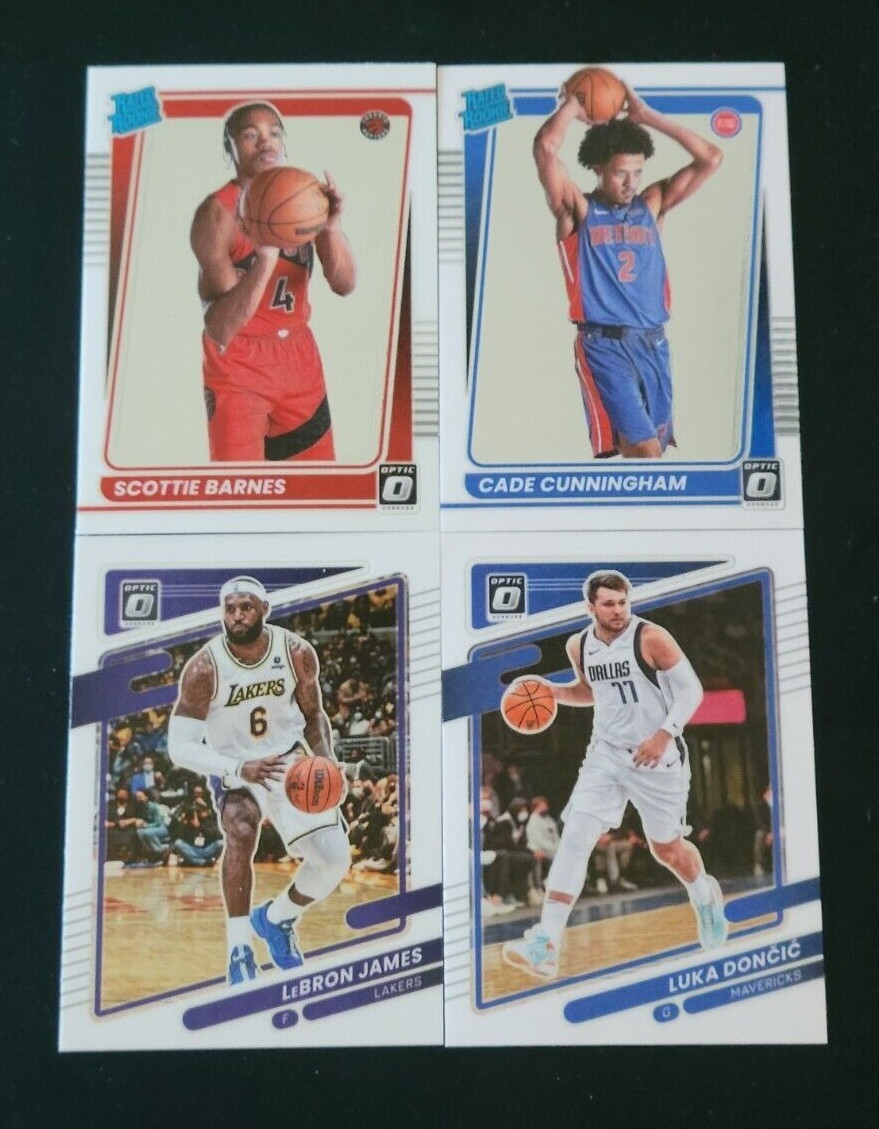 2021-22 Donruss Optic Basketball Veteran and Rated Rookie Base 1-200 You Pick