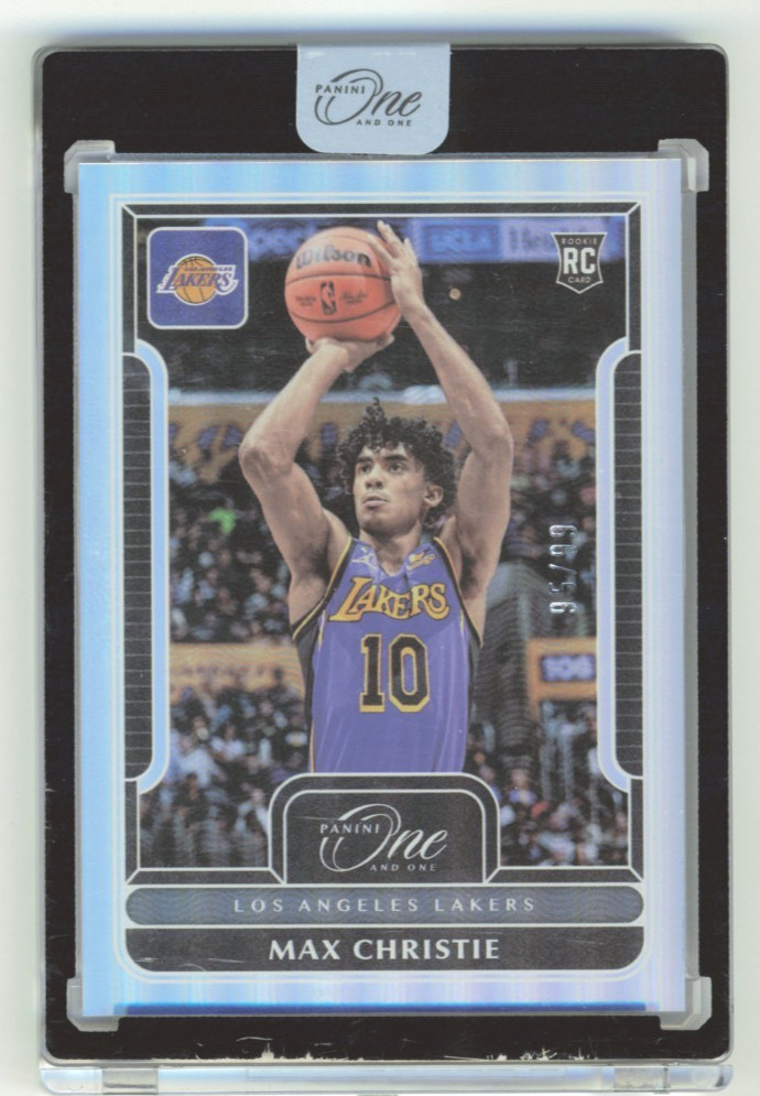 2022 Panini One & One Basketball Max Christie #112 Rookie RC Factory Sealed /99