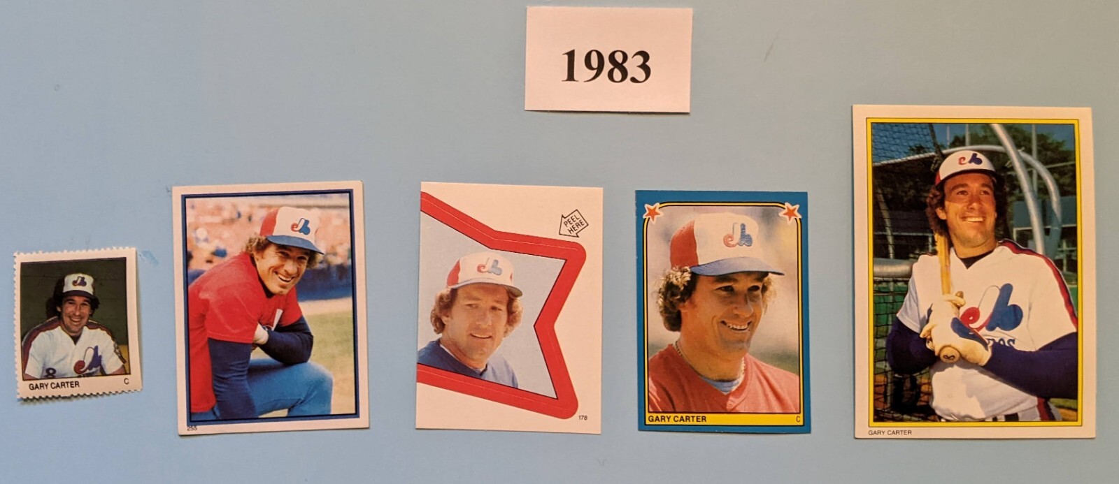 U Pick from over 200 different Gary Carter items – Oddball & More