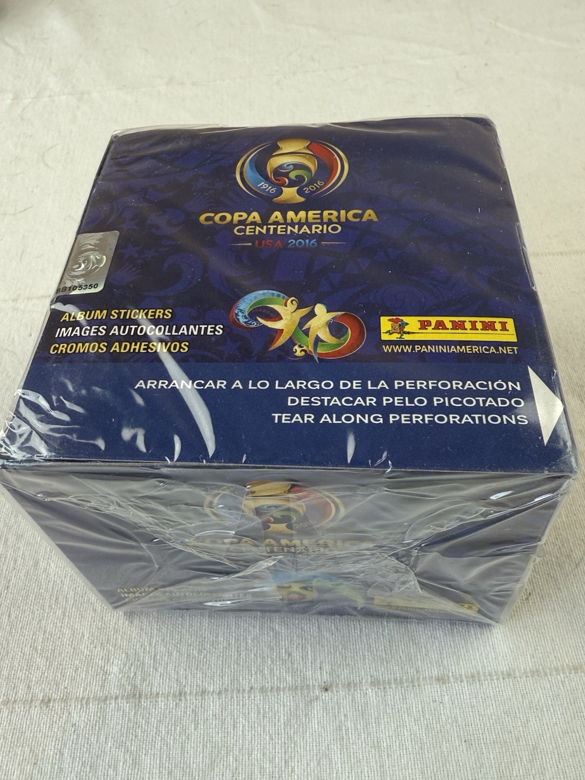 Panini Copa America 2016 Big Box – 50 Packet (350 sticker) Look for Messi Neymar