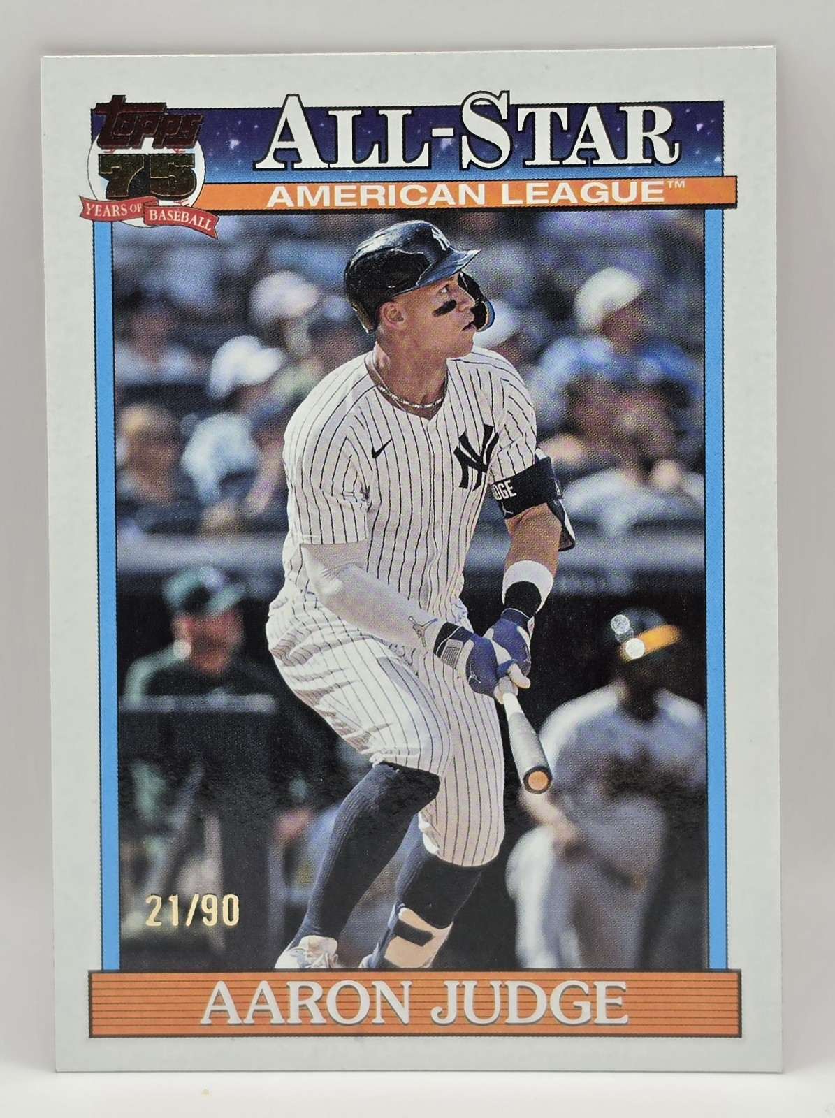 2026 Topps Series 2 Aaron Judge #91AS-1 Vintage Stock /90 – 1991 Topps All-Stars