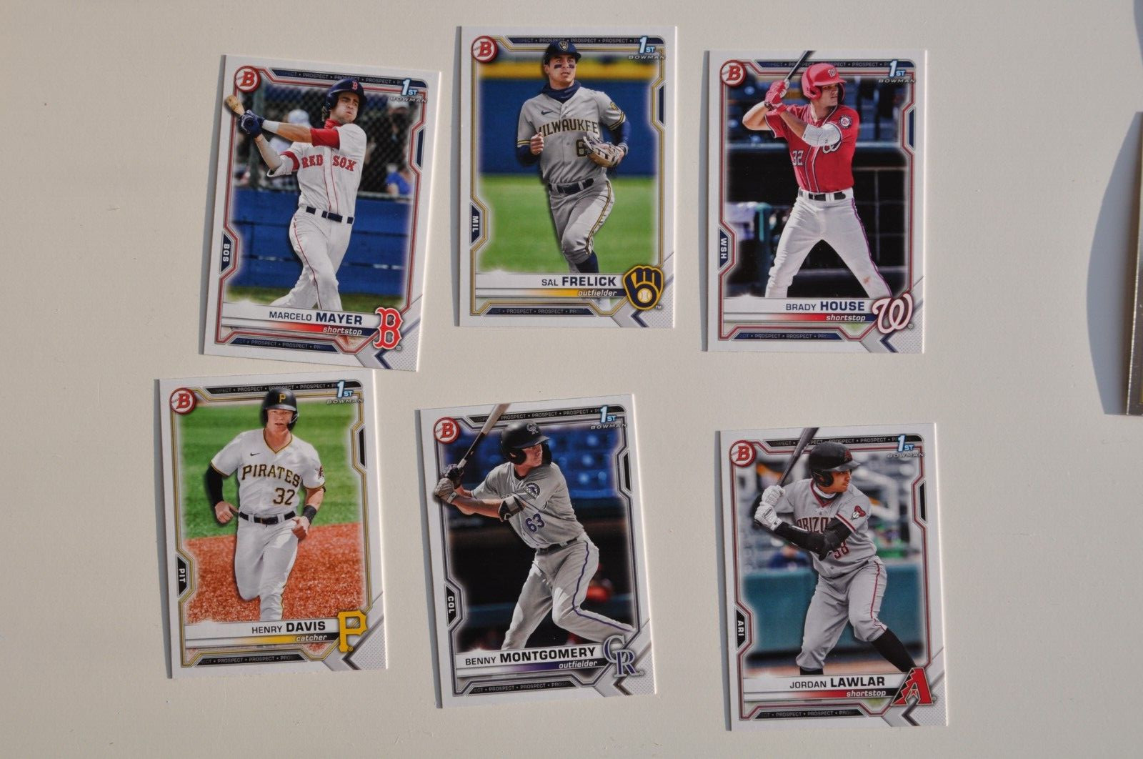 2021 Bowman Draft Chrome & Paper Complete Sets (BDC1 – BDC200 & BD1 – BD200)