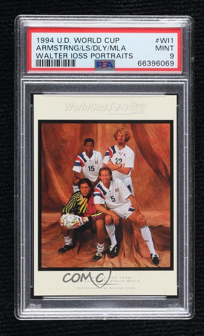 1994 World Cup English/Spanish Alexi Lalas Thomas Dooley Desmond Armstrong 1uf4