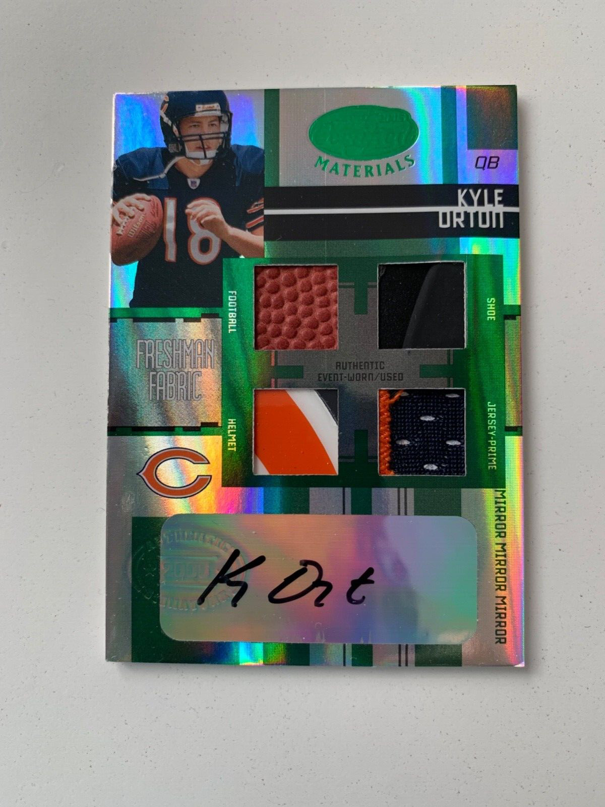 2005 Leaf Certified rc rainbow KYLE ORTON /5 /25/50/150 Chicago Bears