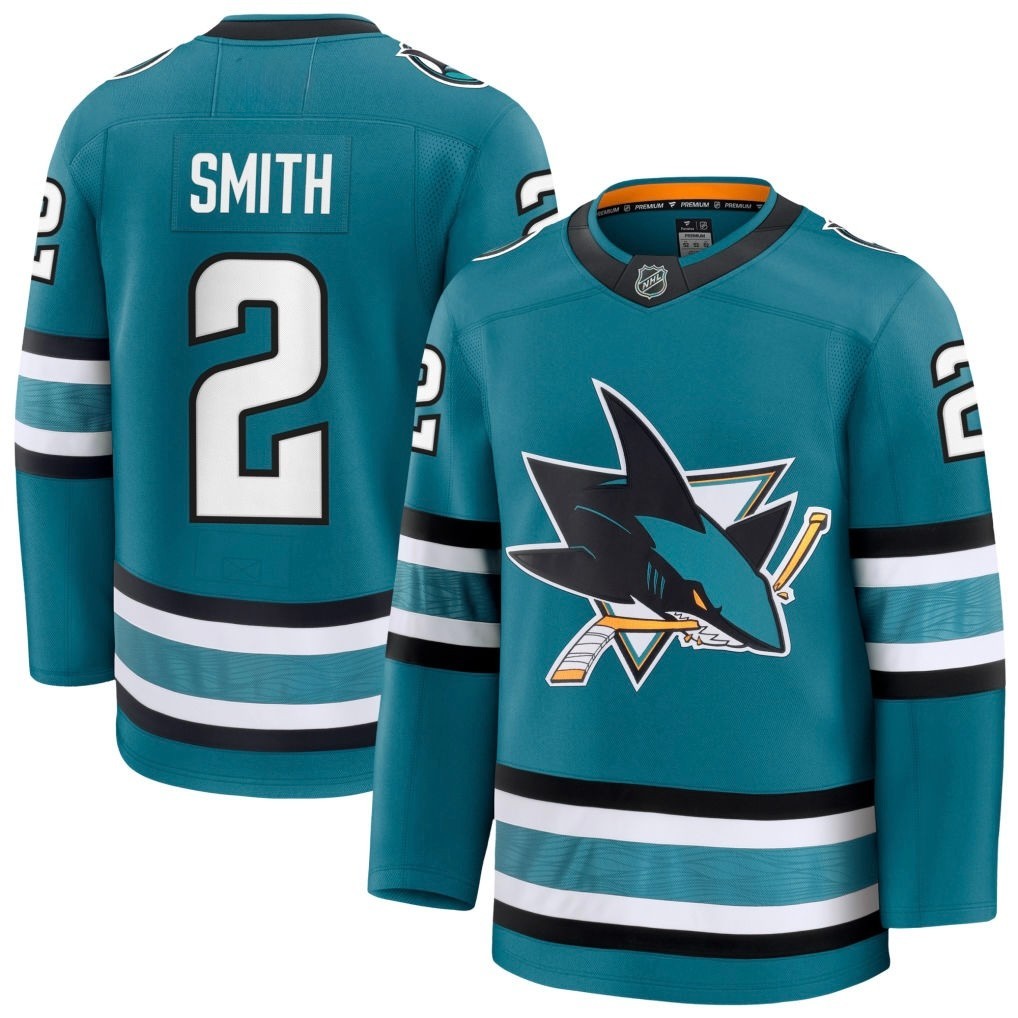 Will Smith San Jose Sharks Premium Jersey – NWT – Multiple Sizes/Colors