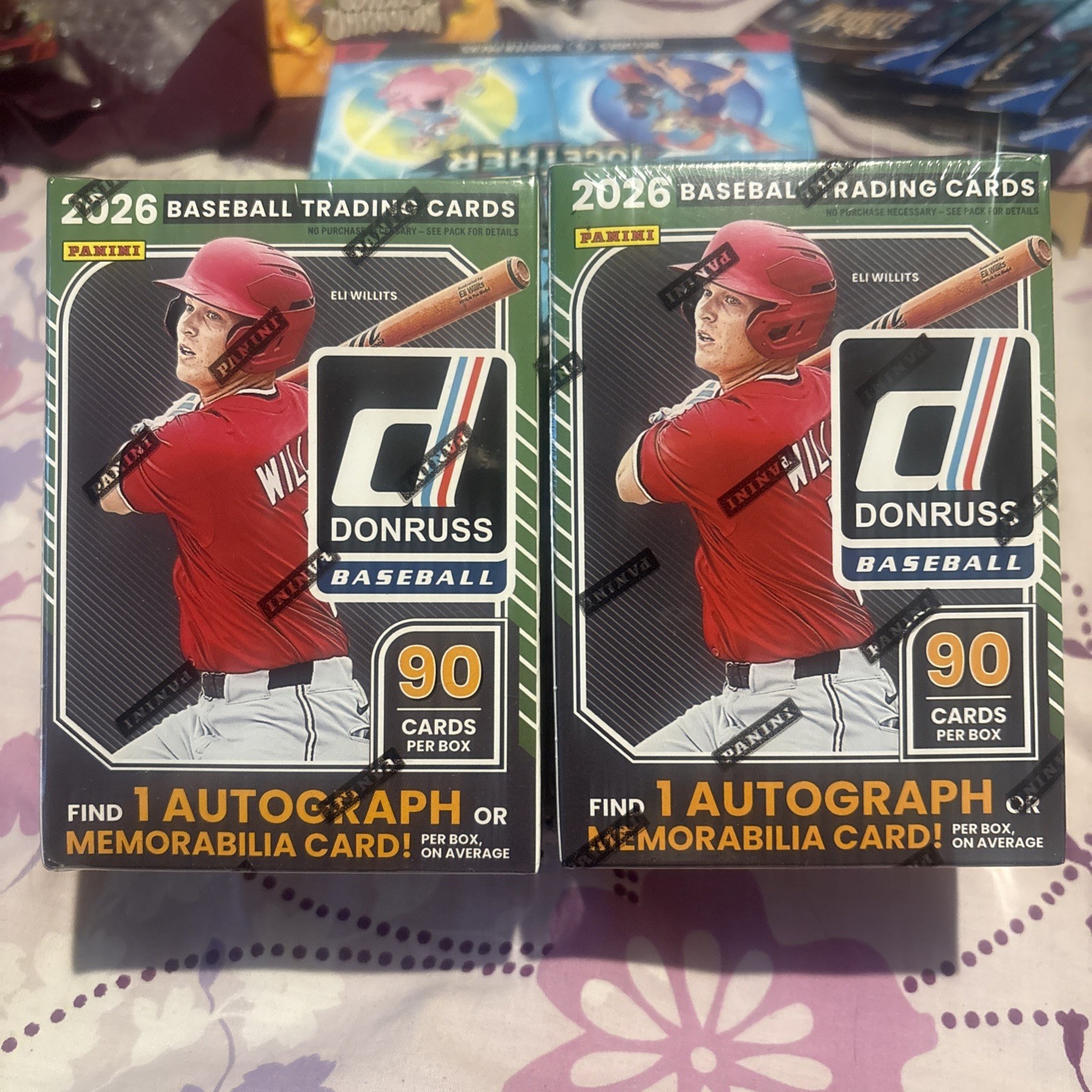 2026 Panini Donruss Baseball Factory Sealed Blaster Box Lot of 2!!