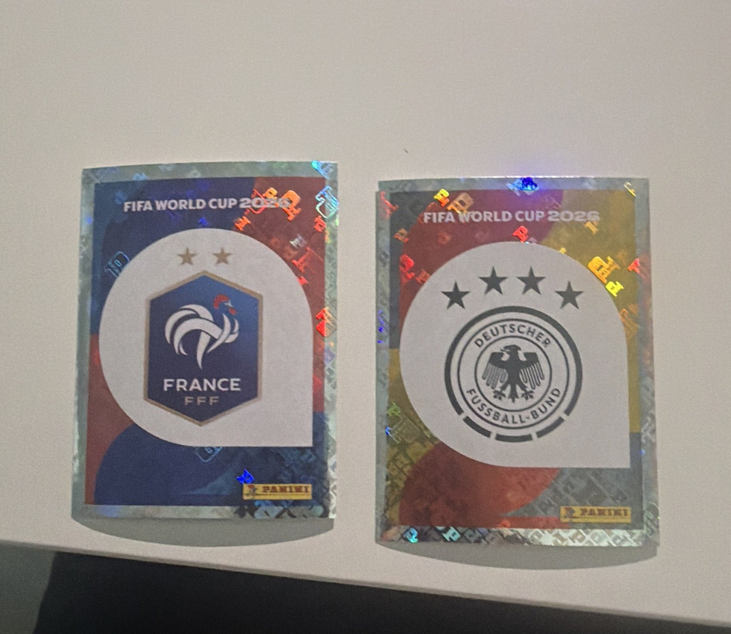 Panini FIFA World Cup 2026 France FFF Club Badge/Logo Hologram Sticker FRA 1