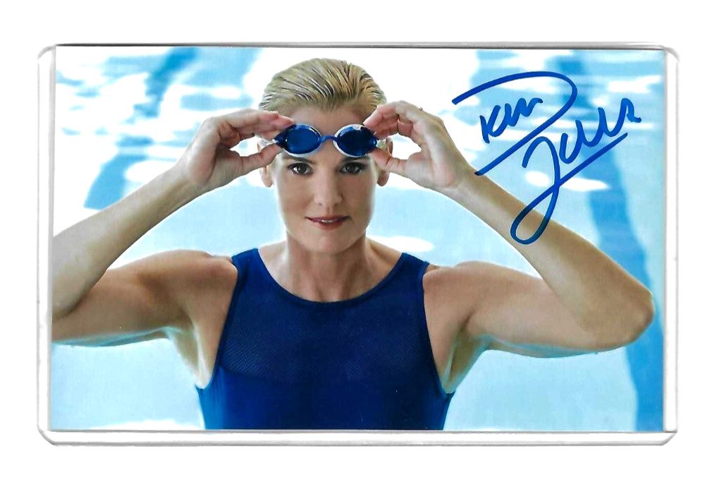 DANA TORRES 12 Time Olympic Medalist 3 3/4″ x 5 7/8″ SIGNED / AUTOGRAPH Photo