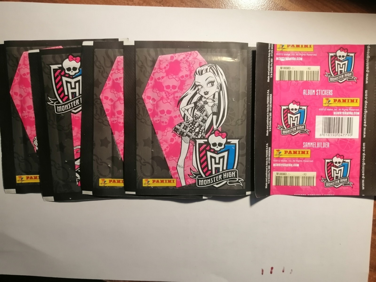 PANINI MONSTER HIGH
