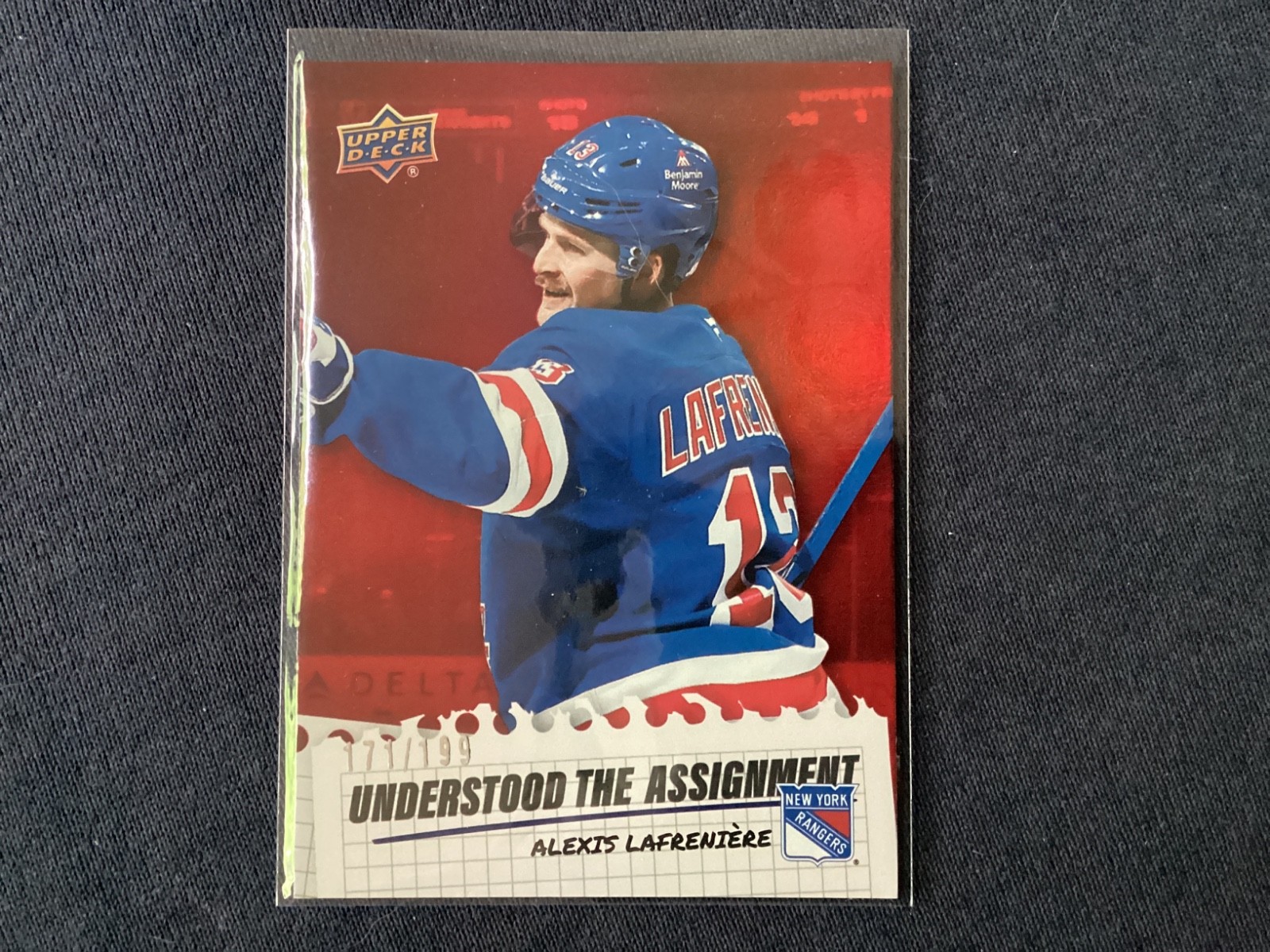 2025-26 Upper Deck Extended ‘Understood The Assignment’ Hockey. You Pick List.