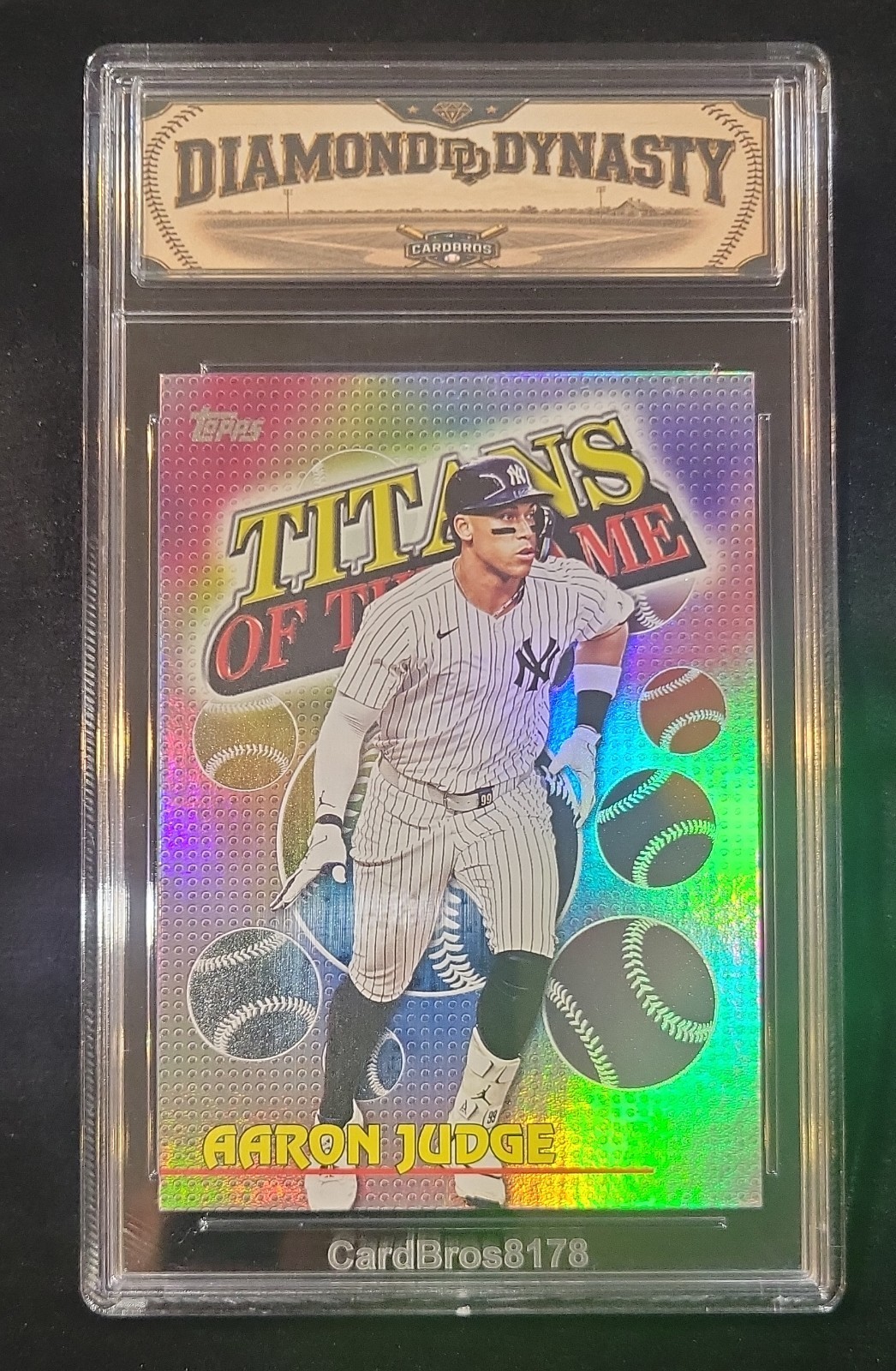 2026 Topps Series 1 – Titans of the Game Aaron Judge #TOG-3 Yankees