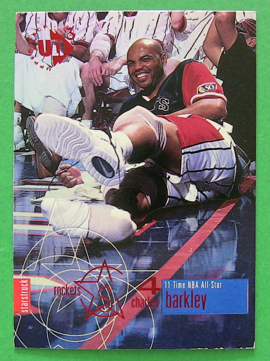 CHARLES BARKLEY, 1997-98 UPPER DECK UD3 STARSTRUCK #27