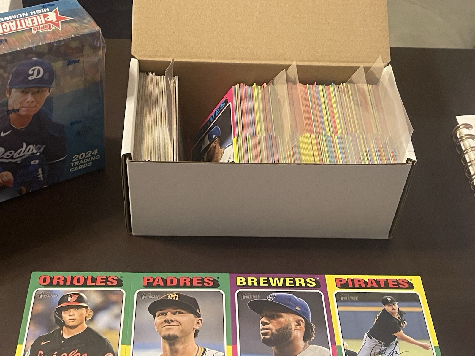 2024 Topps Heritage High Number Complete Base Set #501-700 / Paul Skenes RC
