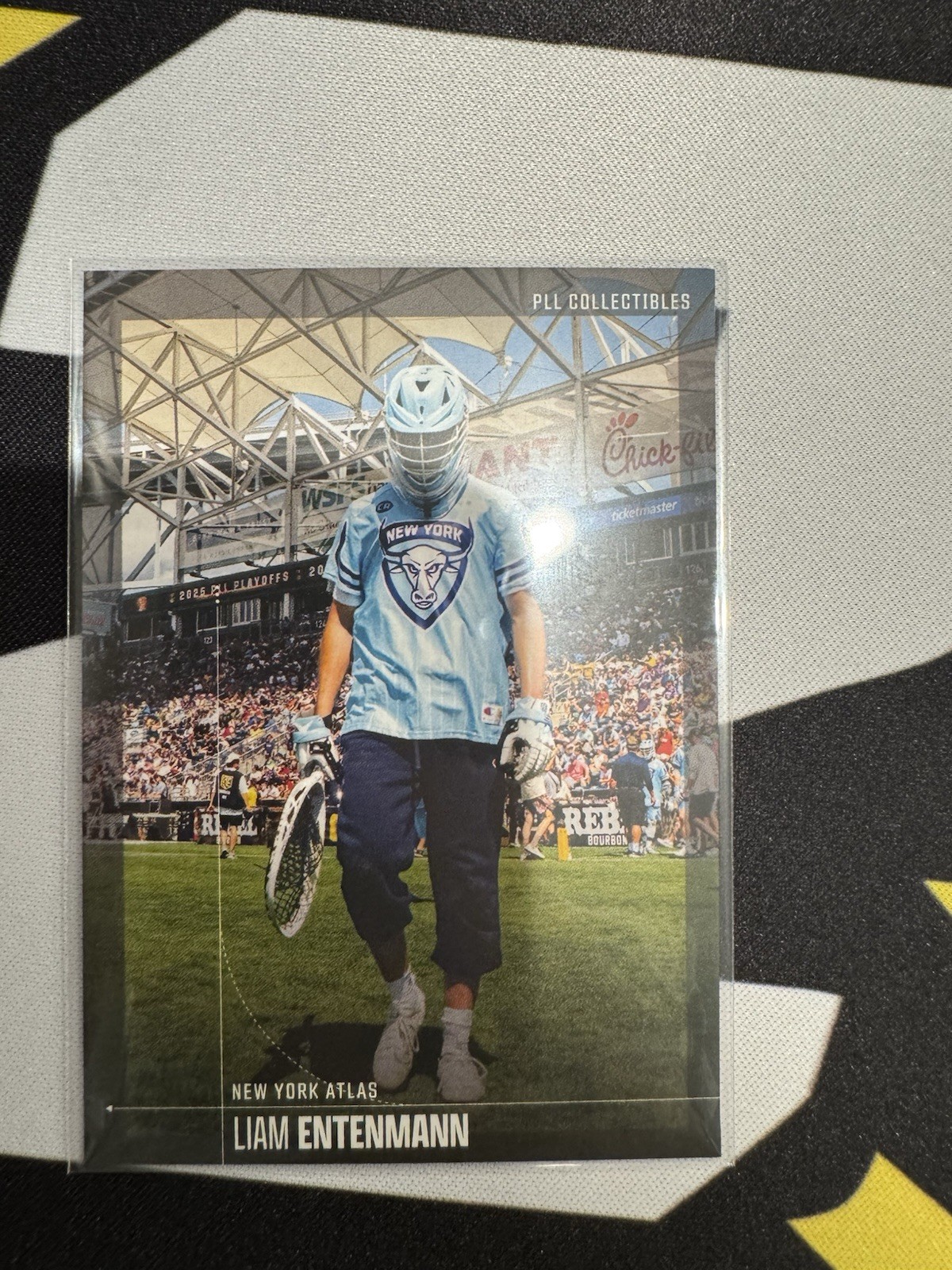 Liam Entenmann Matte Finish Fieldside 2026 Premier Lacrosse League Atlas