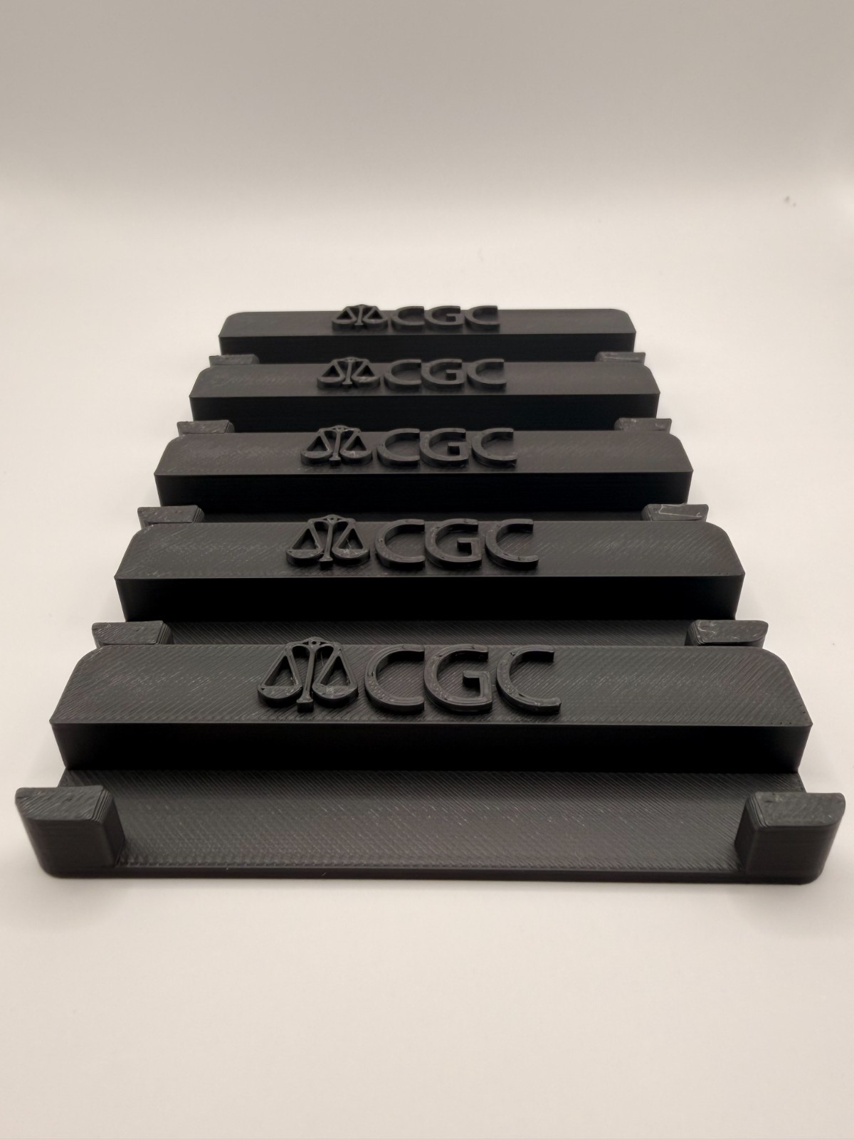 Graded Card Stand Holder Display for CGC Slabs – 5 Pack