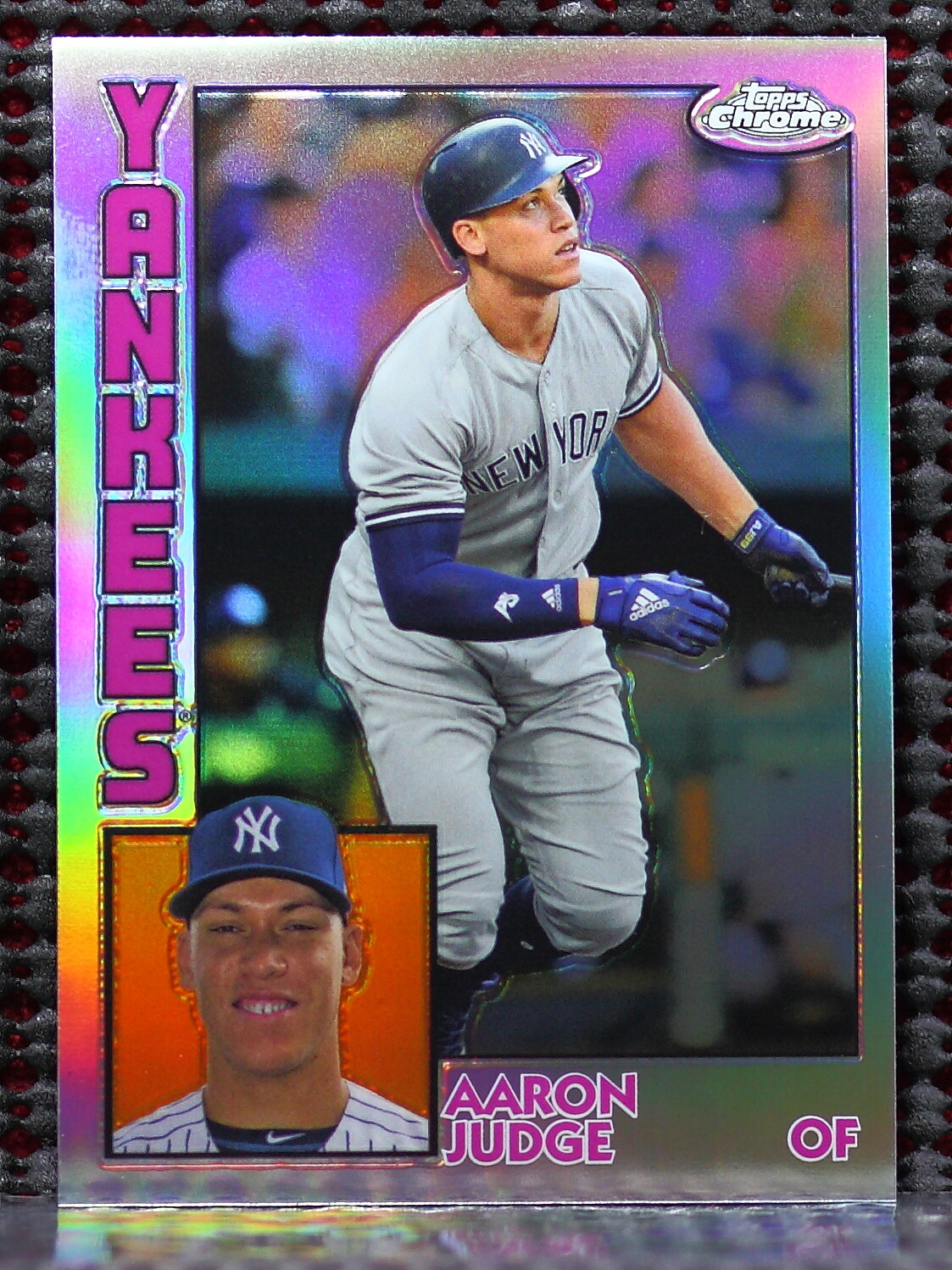 AARON JUDGE – 2019 TOPPS CHROME ’84 TOPPS #84TC1