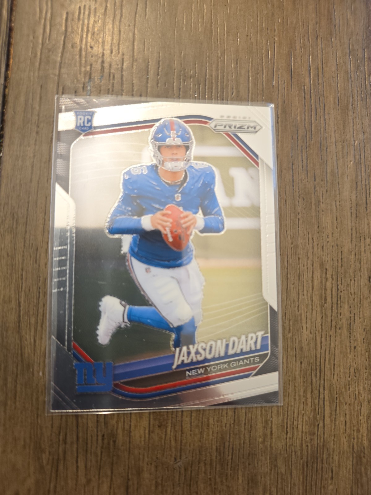 Jaxon Dart (RC) – 2025 Panini Prizm SILVER Prizm #332 GIANTS rookie