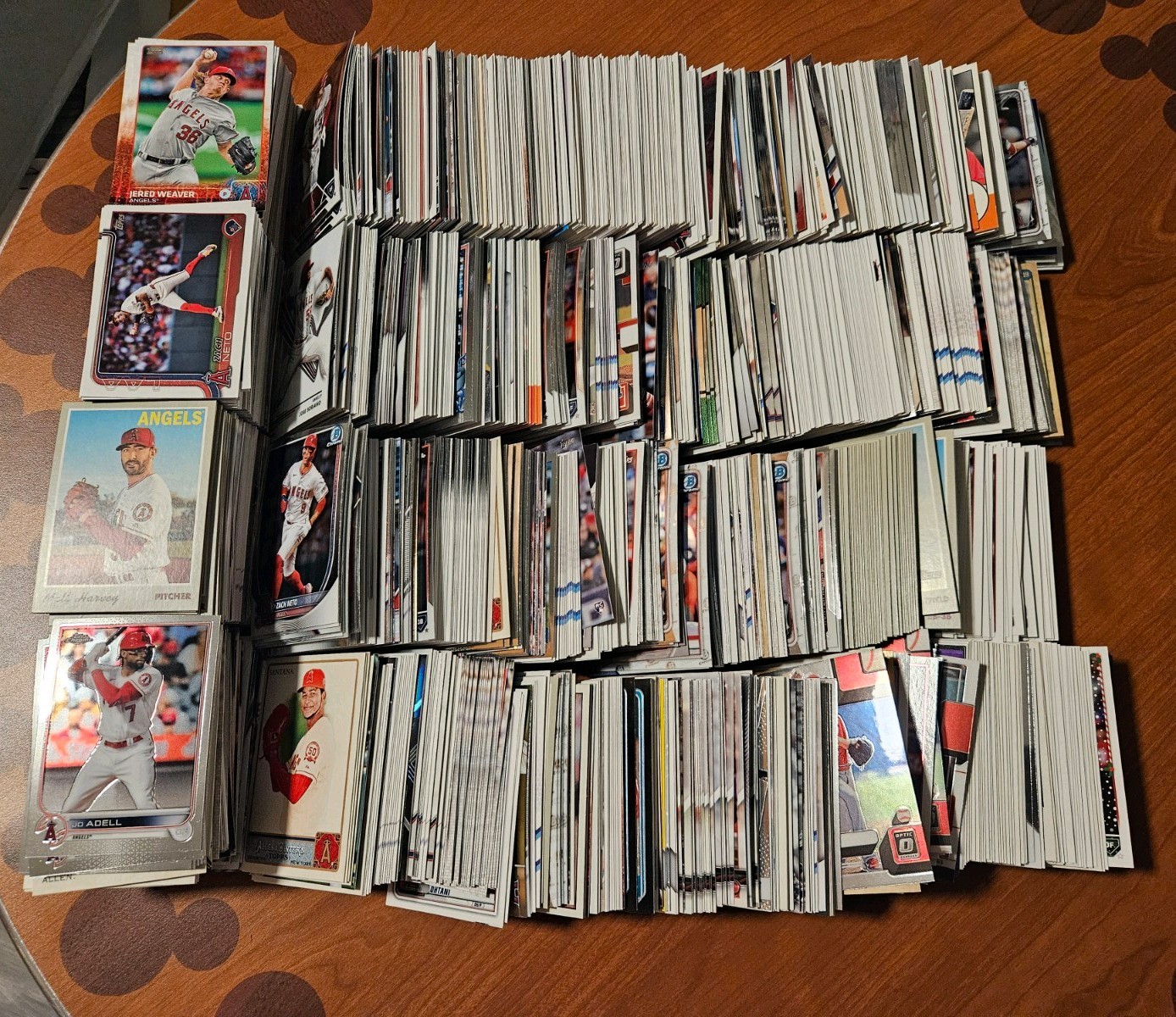 Los Angles Angels Bulk Modern Lot (2400ct.) See Description