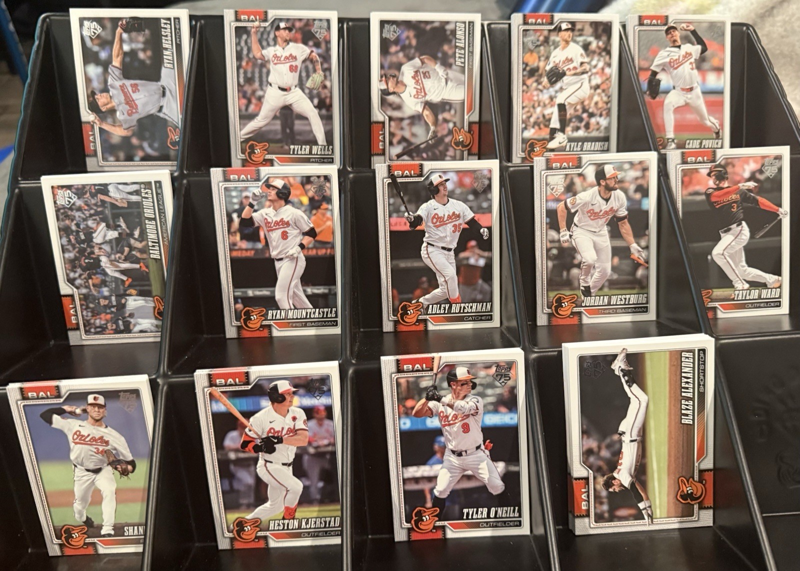 2026 Topps Series 2 BALTIMORE ORIOLES Complete Team Set of 14 Cards
