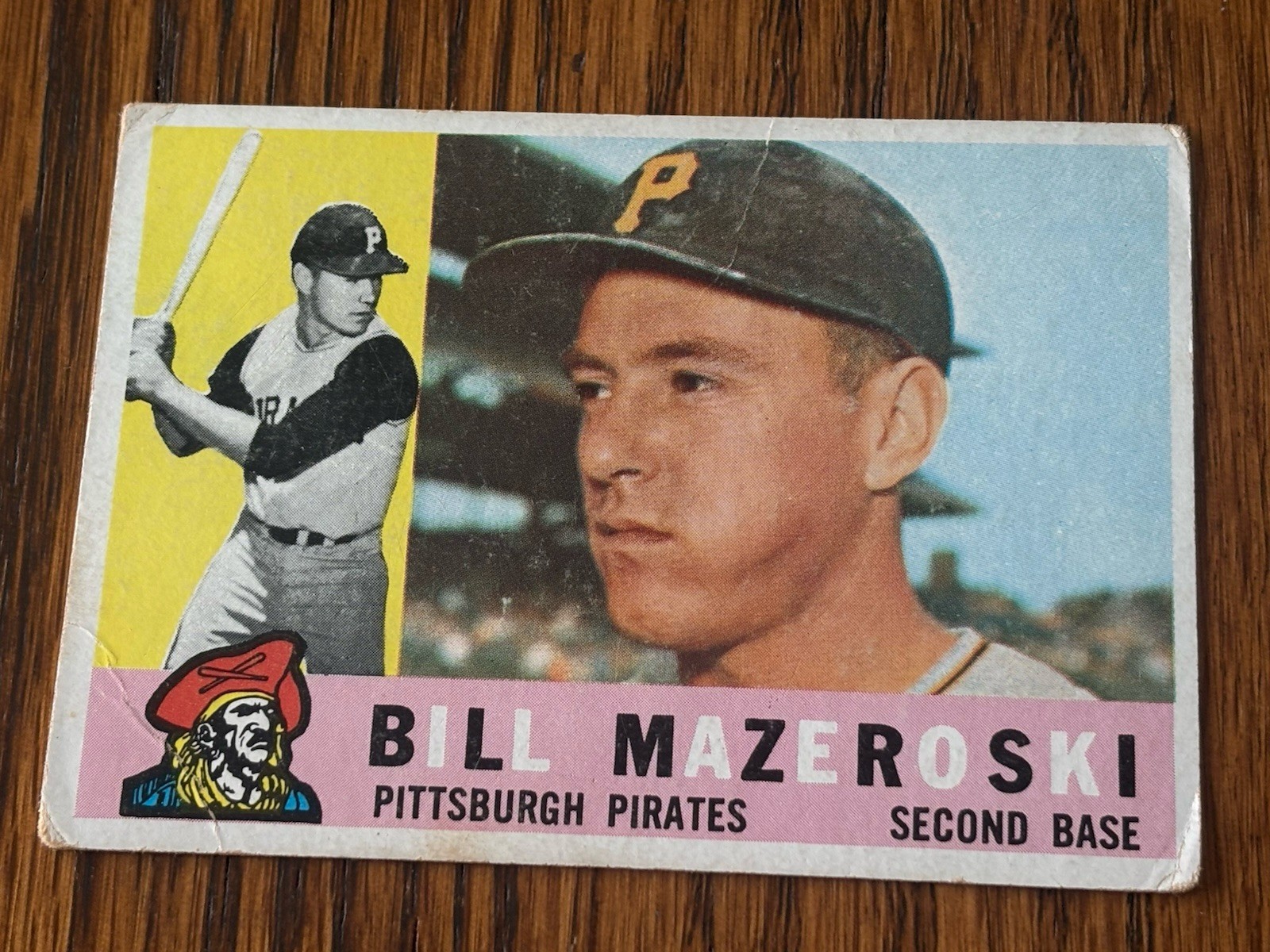 1960 Topps – Bill Mazeroski #55
