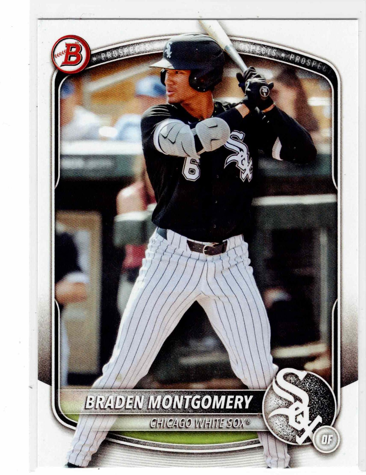 Braden Montgomery Chicago White Sox 2025 Bowman Draft ****