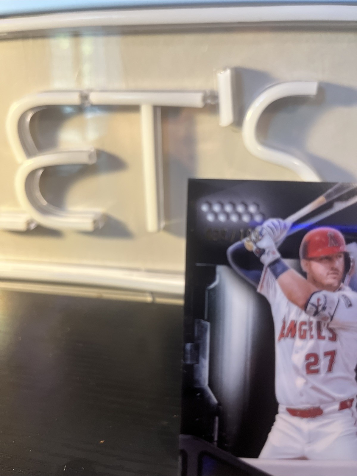 2026 Topps Chrome Black Mike Trout Refractor /199 Angels 🔥