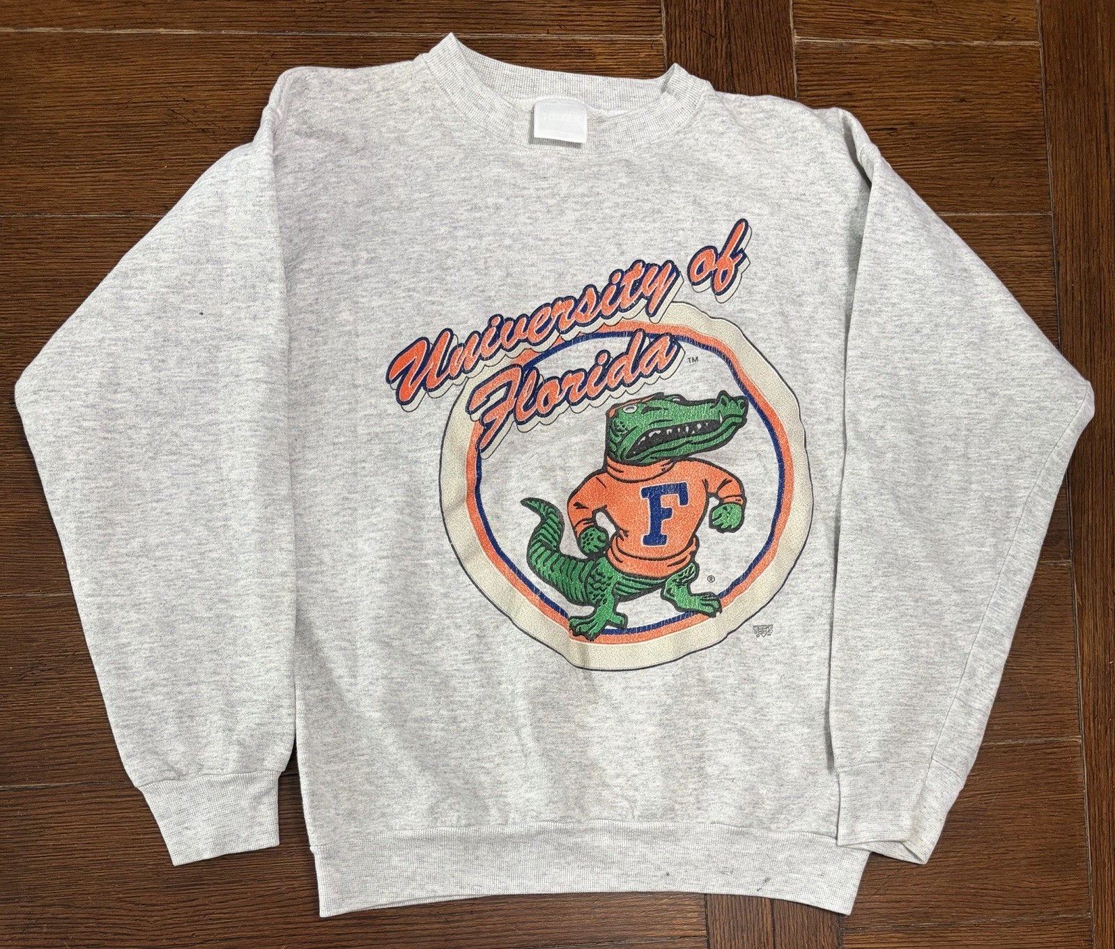 Vintage Florida Gators Men’s Size M Made In USA Grey Crewneck Sweater