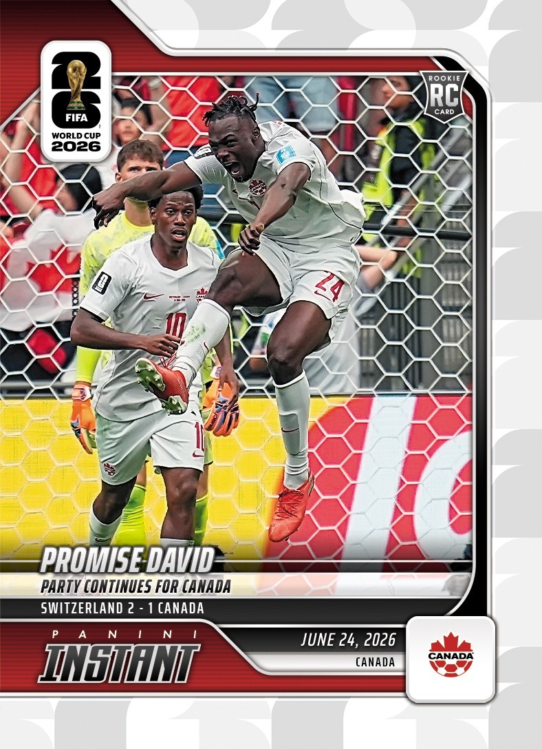 2026 Panini Instant FIFA World Cup #111 Promise David Canada RC PRESALE