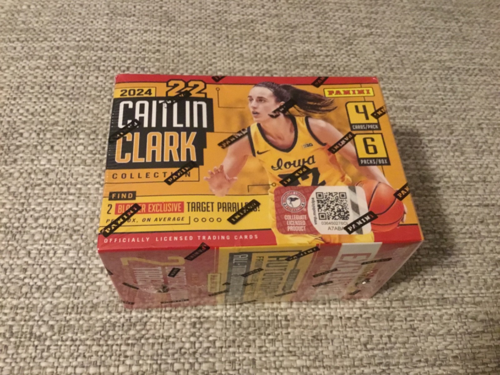 2024 Panini Caitlin Clark Collection Blaster Box Red Sealed (Target)