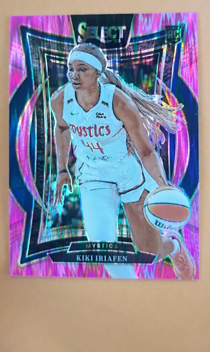 2025 Panini Select WNBA CARDS Pink Flash/ Ice Prizm