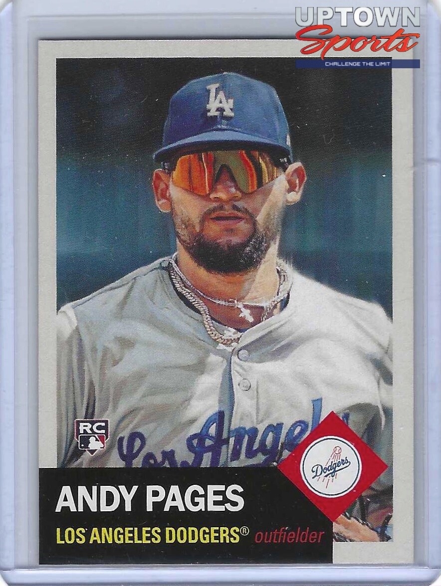 Topps MLB® Living Set® Card #774 – Andy Pages – Los Angeles Dodgers