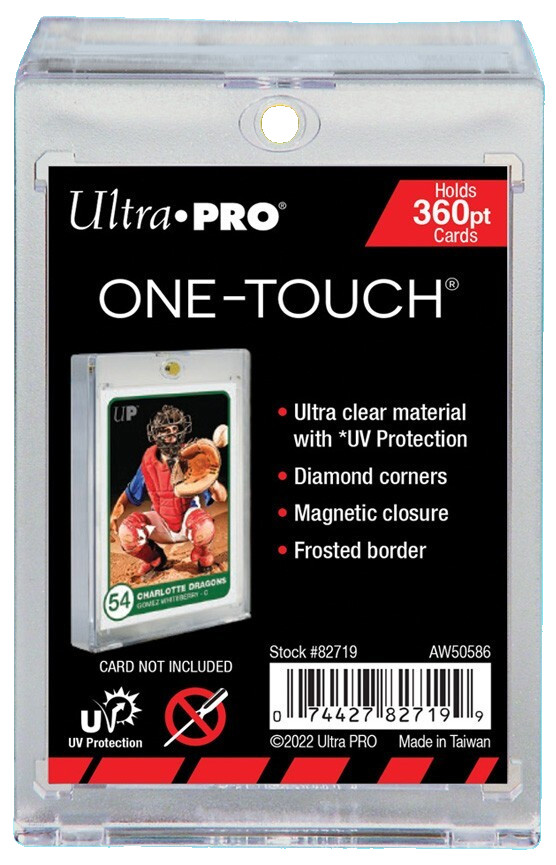 1 Ultra Pro One Touch Magnetic 360pt UV Card Holder Display Case Two Piece 82719