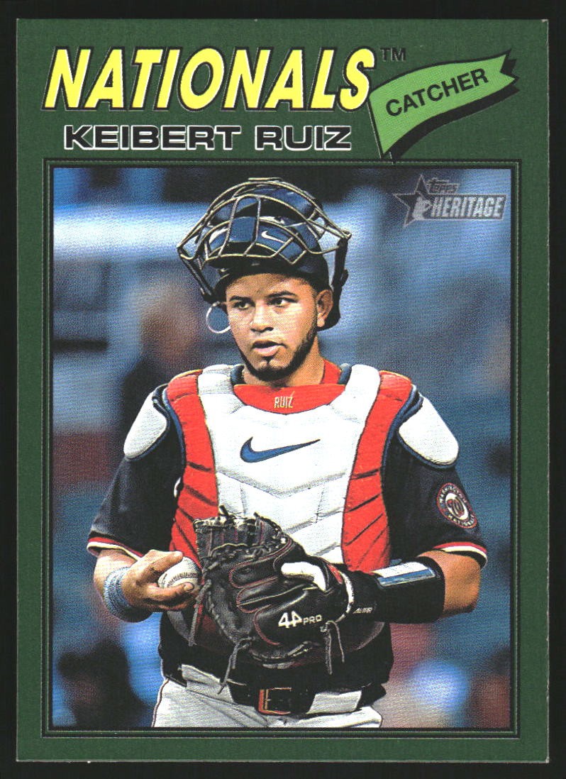 Keibert Ruiz 2026 Topps Heritage Dark Green #201
