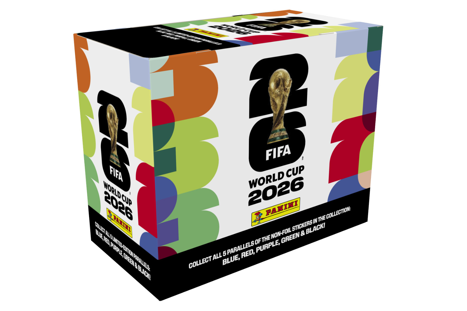 FIFA World Cup 2026 PANINI Stickers 25 count sticker pack box