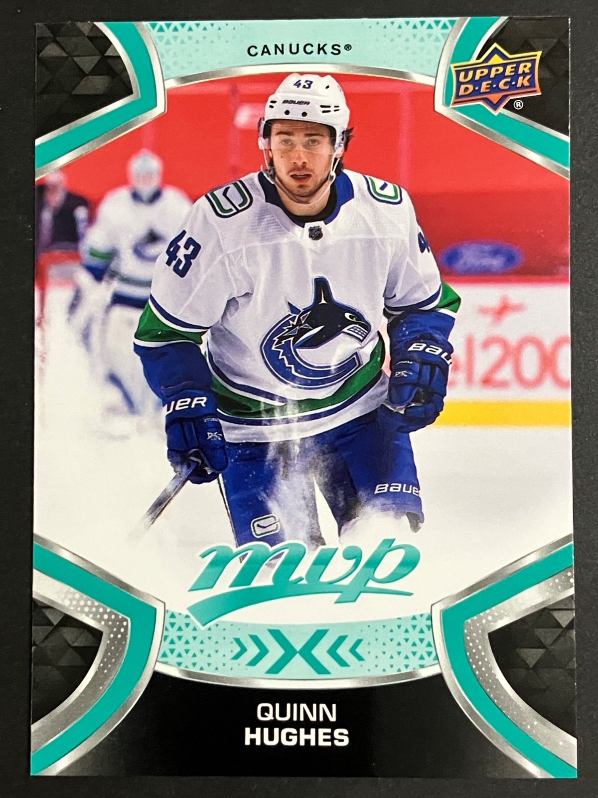 Quinn Hughes 2020-26 Various Inserts, Base, Parallels. UD, OPC, MVP, ICE, SP